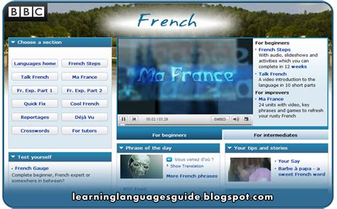 bbc languages french